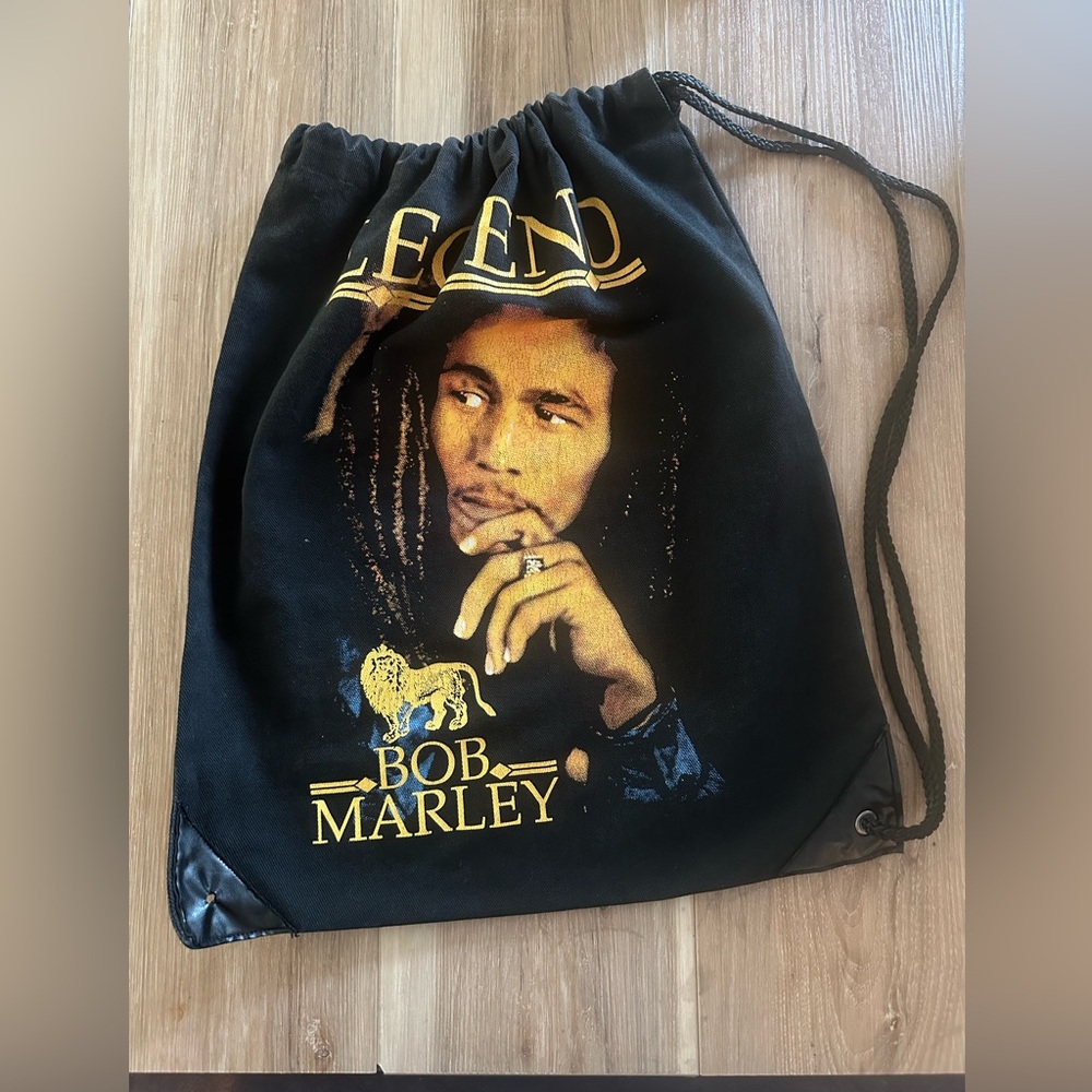 Bob Marley Canvas Bookbag